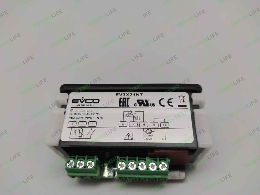 Контроллер EVCO с 1 датчиком NTC 1,5м сенсорный (аналог 961) EV3X21N7