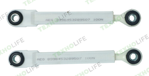 Амортизатор стиральной машины, Zanussi, 100N, (185-270мм), SAR008ZN, 8996453289507, (компл. 2шт)