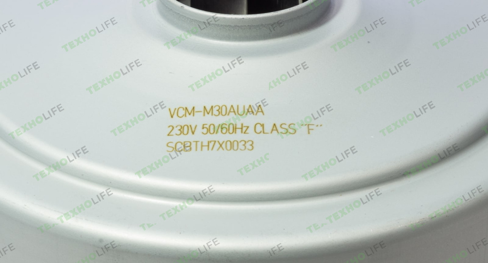 Двигатель пылесоса, 2200W-2330W, H121мм, D135мм, Samsung, DJ31-00125C, VAC002SA, Оригинал