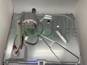 Насос посудомоечной машины, Bosch, 12024284, рециркуляционный, в сборе с тэном и поддоном