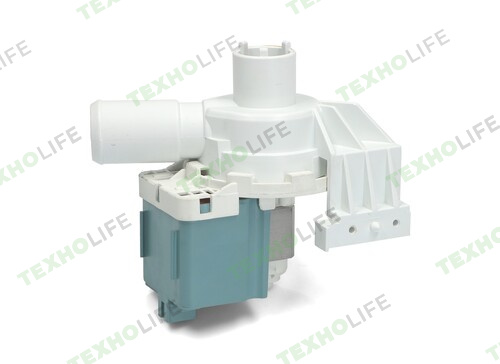 Насос стиральной машины, Siltal, Gre 34W, на 8 защелках, фишка назад