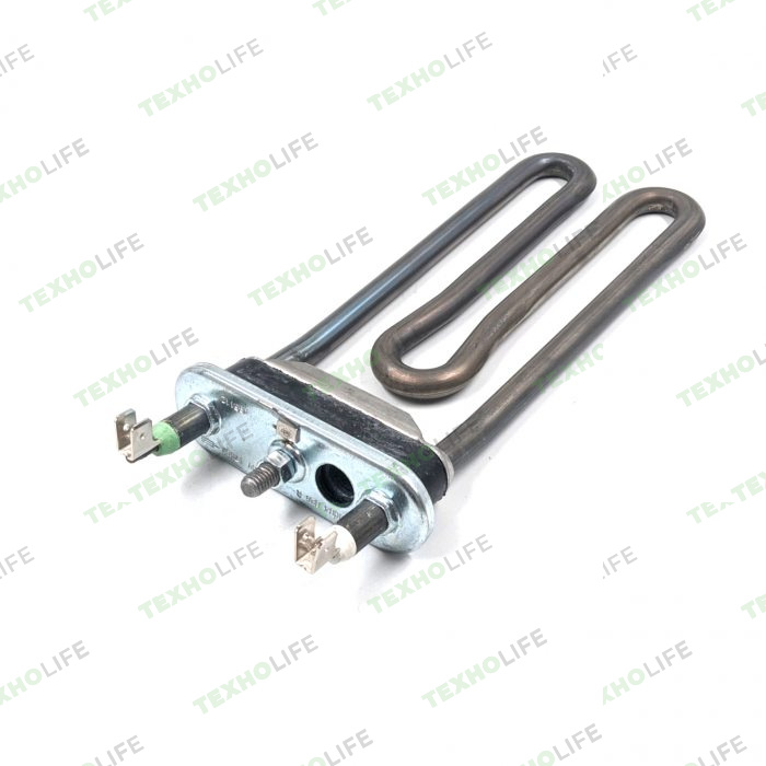 ТЭН стиральной машины, 1700W, L-170*120мм с отверст., ARISTON, аналог, 1.40.012