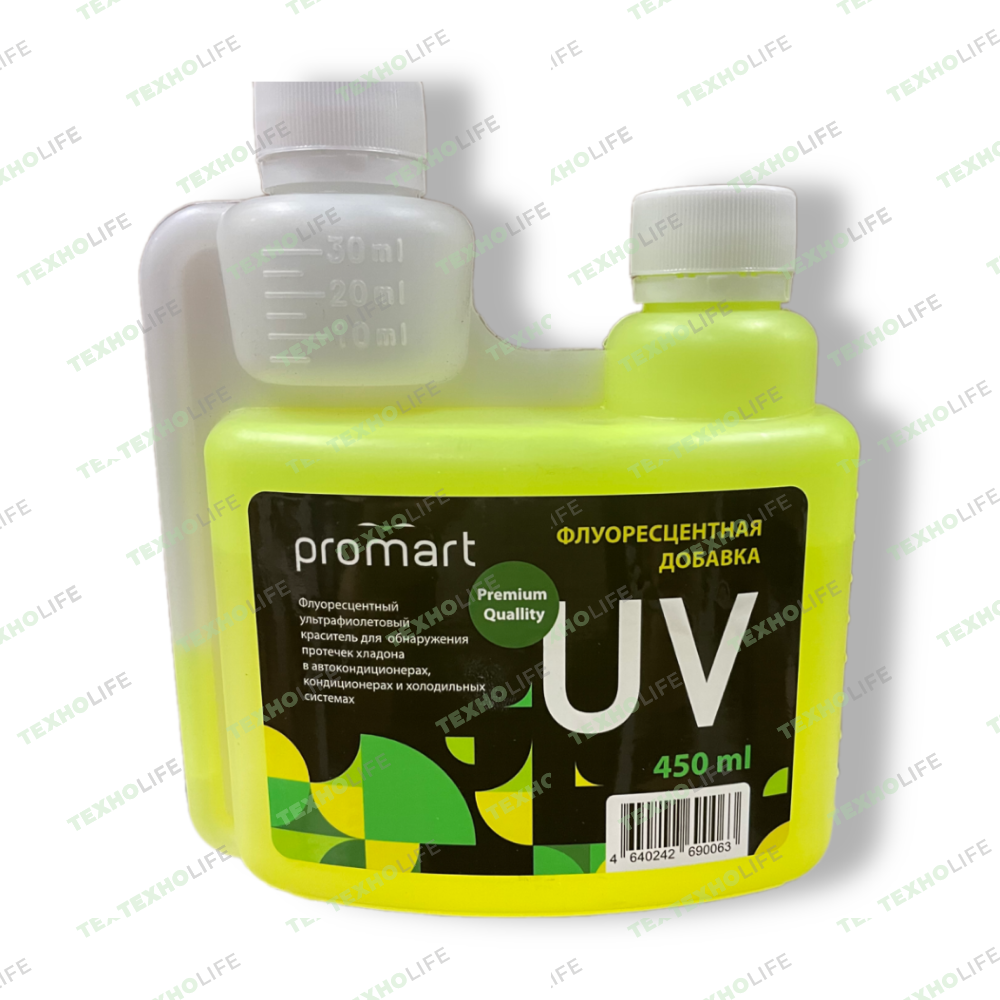 Флуоресцентный ультрафиолетовый краситель ProMart UV,450 мл.