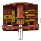 Переключатель поворотный для духовки с 3-сторон. метал. валом PA66 GFR, 16A, 250V,серия 430-3