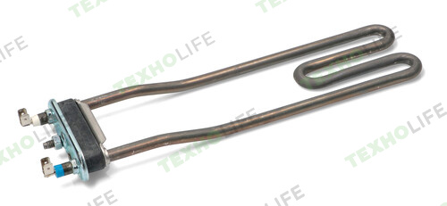 ТЭН стиральной машины, 2000W, L-270*115мм,с изгибом, Indesit, Ariston, 51500, HTR010AR