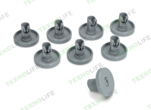 Комплект роликов корзины посудомоечной машины, Electrolux, Zanussi, Aeg 50286965004, DWB902ZN