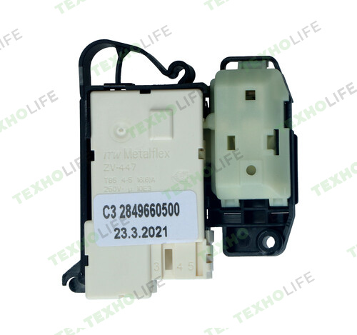 УБЛ (Замок) стиральной машины, Beko, Metalflex, 2849660500,  INT012AC