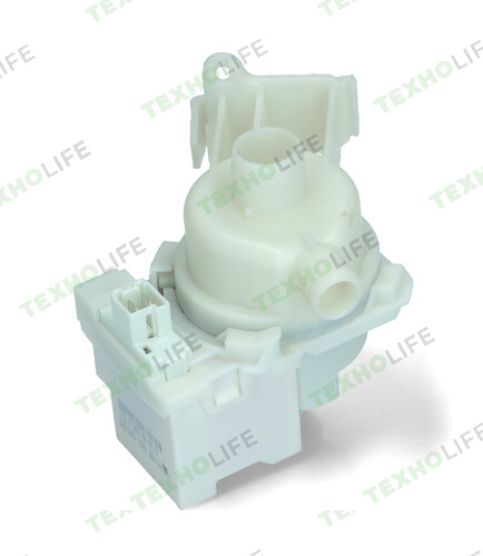 Насос стиральной машины, Copreci, PMP005VE, 25W, 0,19A, 4 защелки, фишка вперед