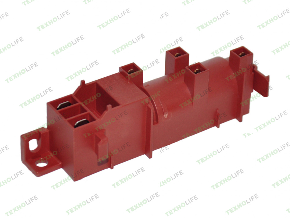 Блок электророзжига плиты, 4-х контактный, Gefest, 715705, Оригинал