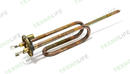 ТЭН водонагревателя, 1500W, фланец прижимной, RCA, 3401242, отверс под анод М6, RIC, WTH012UN