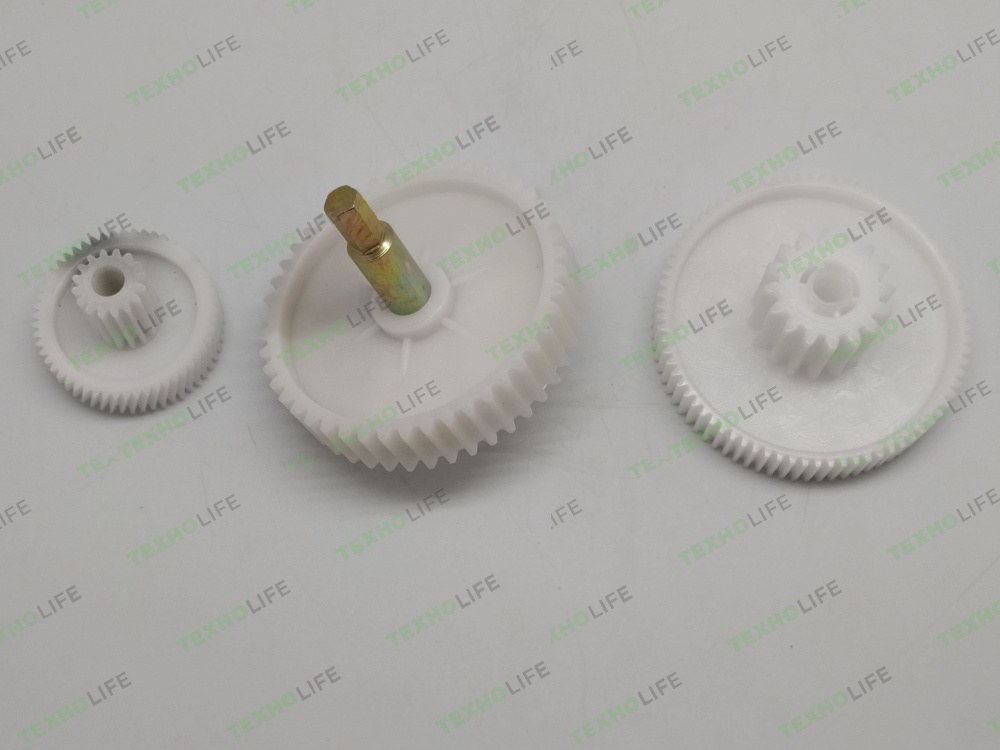 Блок шестеренок мясорубки, Panasonic, (D-36, 80, 81мм) Skp003, (компл. 3шт)