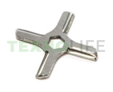 Нож мясорубки, Moulinex, 6-х гранн., MGR103UN, плоский