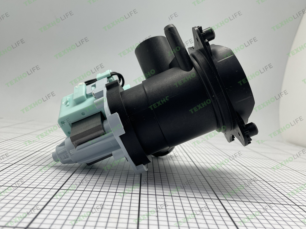 Насос стиральной машины, Bosch, Siemens, 00145777, в сборе с улиткой