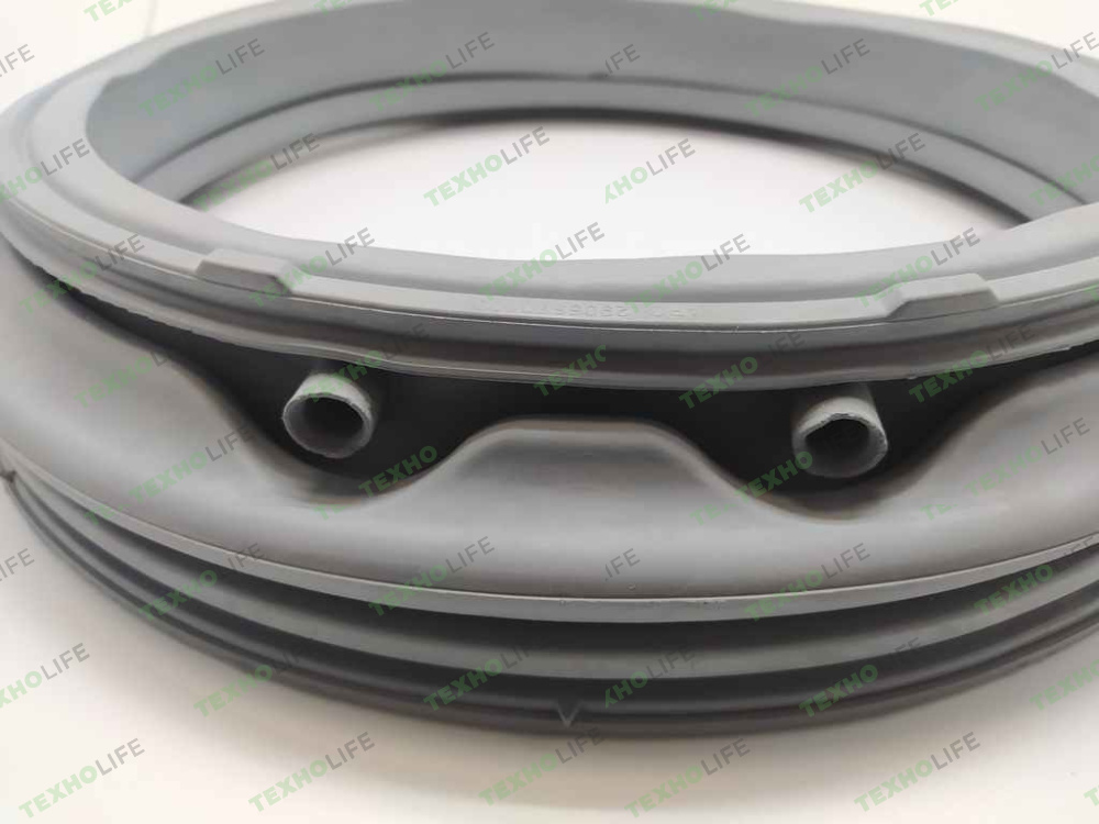 Манжета люка стиральной машины, Beko, 2466300303, GSK013AC до 5кг, с отводами