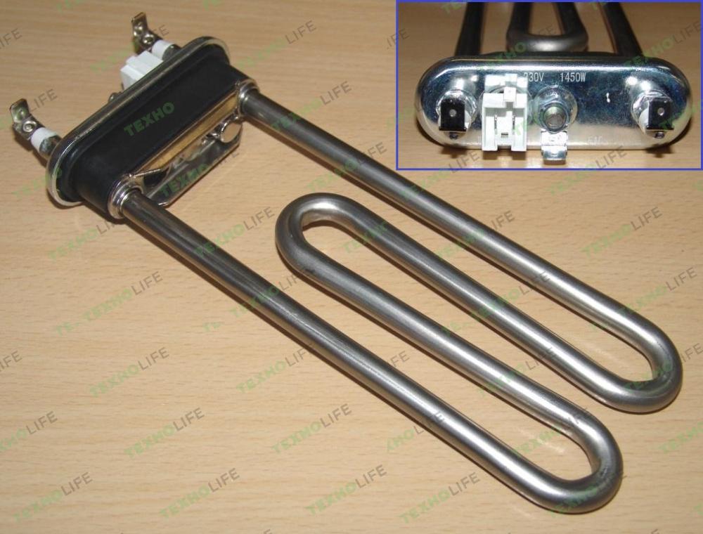 ТЭН стиральной машины, 1450W, с датчиком, Beko, 2882602500, Оригинал