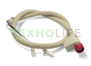 Шланг посудомоечной машины, Electrolux, 140180589016, 00110265, 1,5м, заливной, с аквастопом