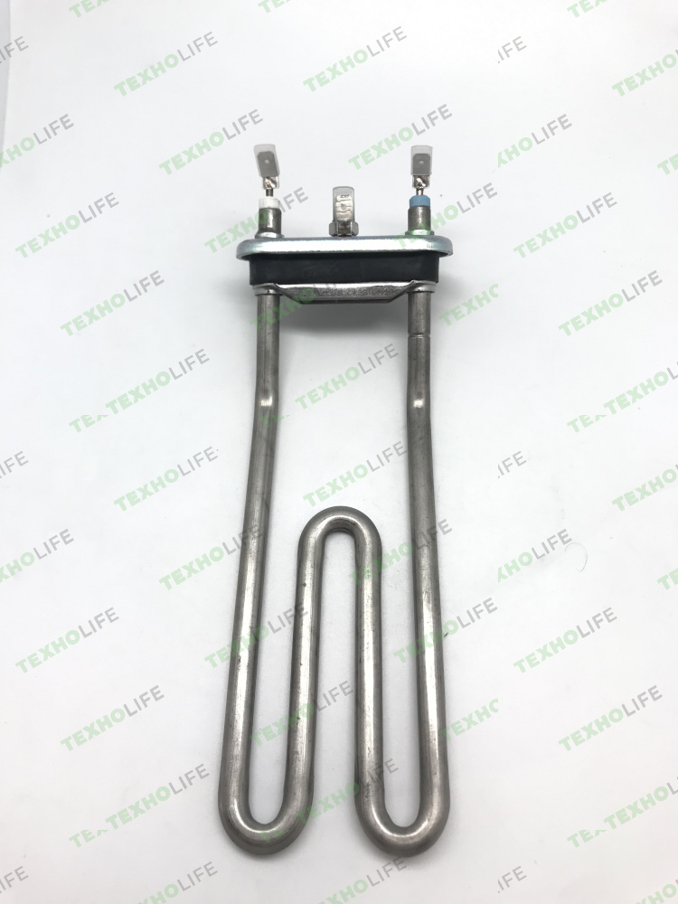 ТЭН стиральной машины, 1950W, L-190мм, изогнутый с отверстием,  Ariston, Ardo, HTR014AD, SKL