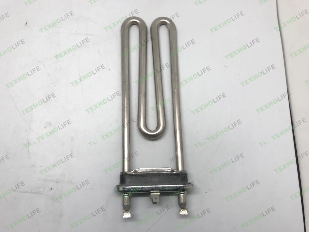 ТЭН стиральной машины, 2000W, L-200мм, прямой c отверст., Bosch, Bleckmann, 12040670, Оригинал