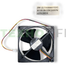 Вентилятор для холодильника LS-ZWF-33-110DC, 12V 2W 2300RPM, D-15см, HL199