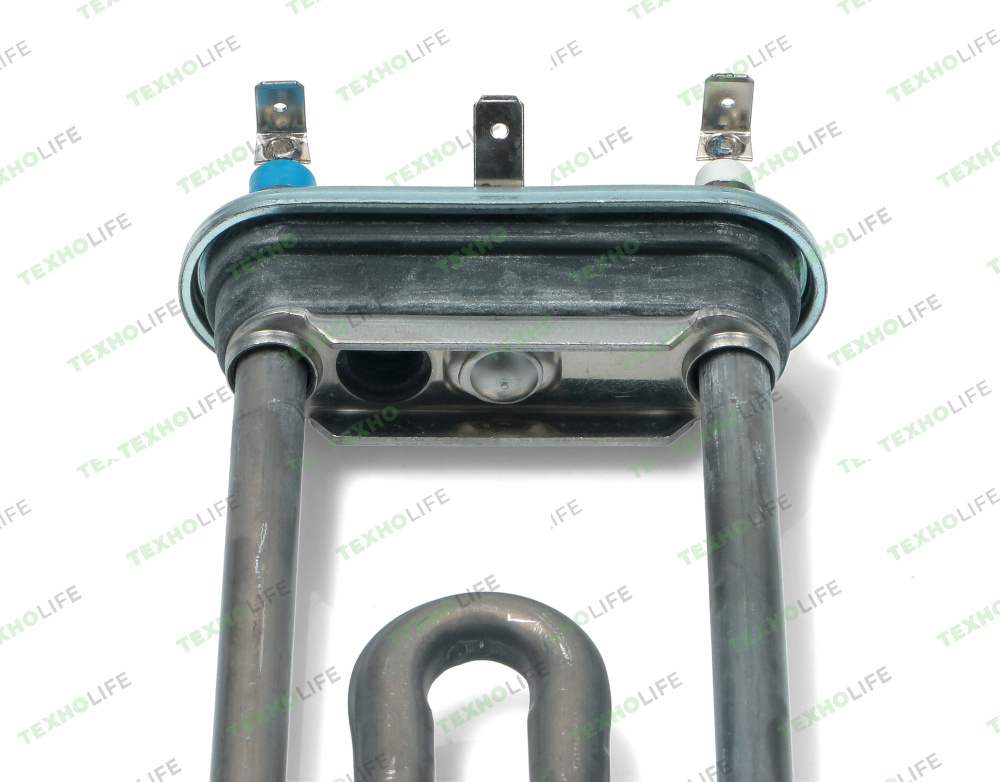 ТЭН стиральной машины, 2000W, L-200мм, прямой c отверст., Bosch 267512, Thermowatt, HTR012BO
