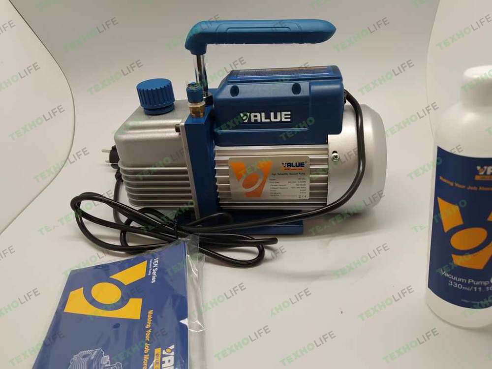 Вакуумный насос 1-ст VALUE VE125N (70л/мин)
