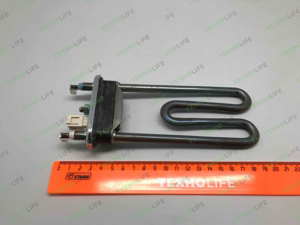 ТЭН стиральной машины, 1300W, L-160*96мм, с датчиком, Candy, 41034901, IRCA