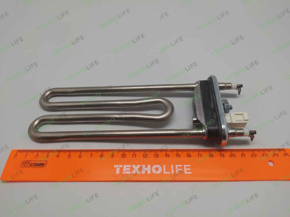 ТЭН стиральной машины, 1750W, L-180-190мм, с датчиком, Electrolux, Zanussi, AEG, 3792301206, HTR027Z