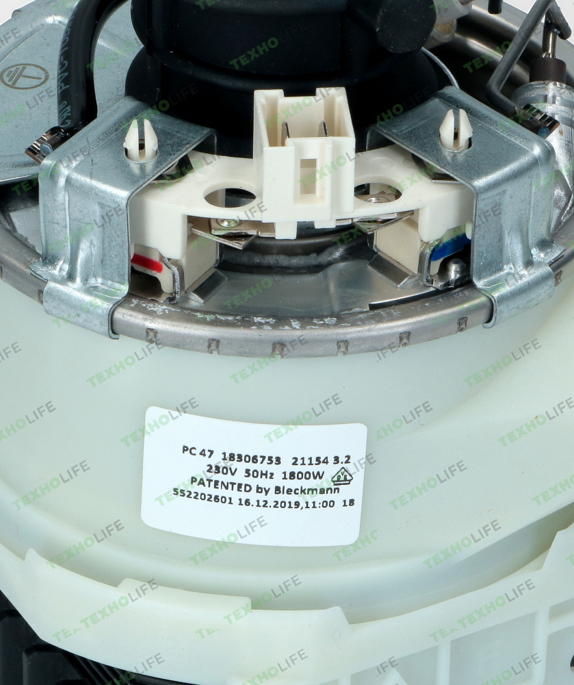 Насос посудомоечной машины, Beko, 1752480100, циркуляционный