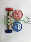 Коллектор манометрический CT-636 (2 вент., без защиты R-12, R-22, R134, R404) Ø68мм