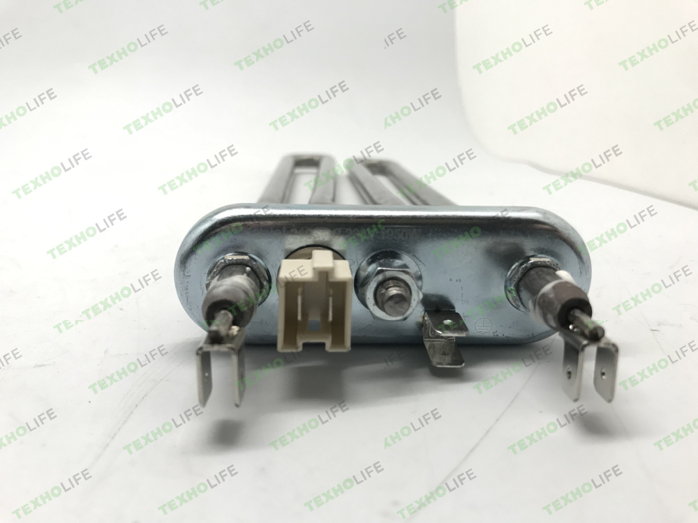 ТЭН стиральной машины, 1950W, Zanussi, c датчиком, L230mm,  00201278, Kawai