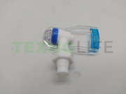 Кран кулера, KL005, наружняя резьба (синий) Кран кулера, KL005, наружняя резьба (синий)