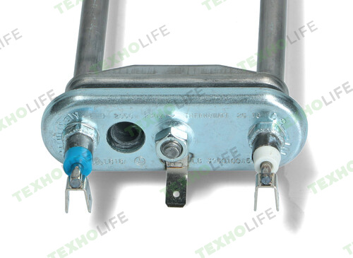 ТЭН стиральной машины, 2050W, L- 245мм, с отверст. под датчик  Whirlpоol, HTR002IW
