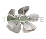 Крыльчатка вентилятора (всас.) Ø=172мм, 28° (металл) направ по час
