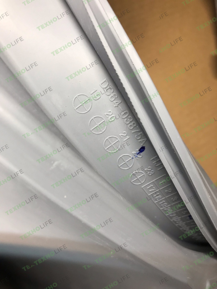 Манжета люка стиральной машины, Samsung, DC64-03875A