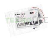 Щетки электродвигателя стиральной машины, 5*12,5*36мм, 2-х слойные, провод от центра, CAR010UN