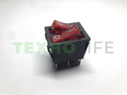 Кнопка водонагревателя, Ariston, KCD3, двойная