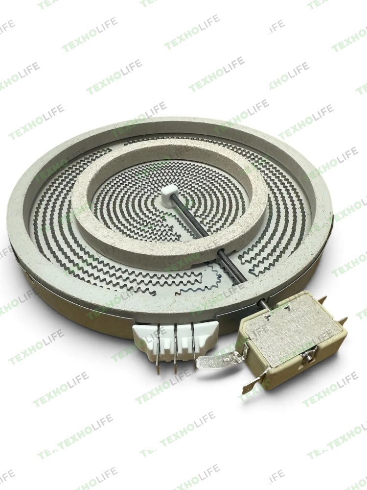 Конфорка стеклокерам. плиты, 750/2200W, D-230мм, Ariston, 481231018895, COK1054UN, WEBO, Китай
