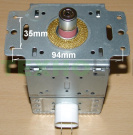 Магнетрон СВЧ, LG, 700W, 6324ZAAE22B,  MA0302W, БЕЗ наклейки