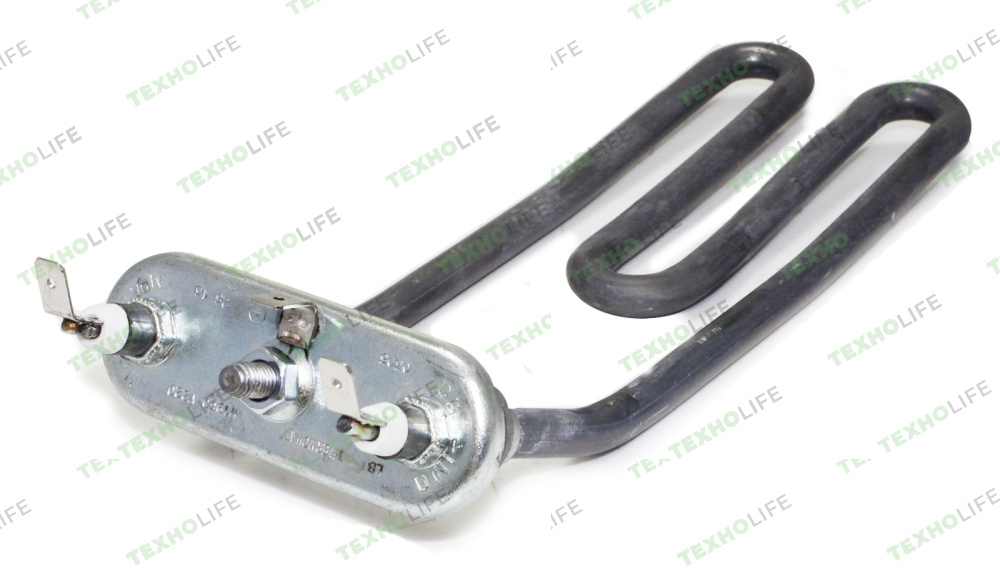 ТЭН стиральной машины, 1950W, L-200мм, Ardo, HTR001AD, гнутый, без отверствия