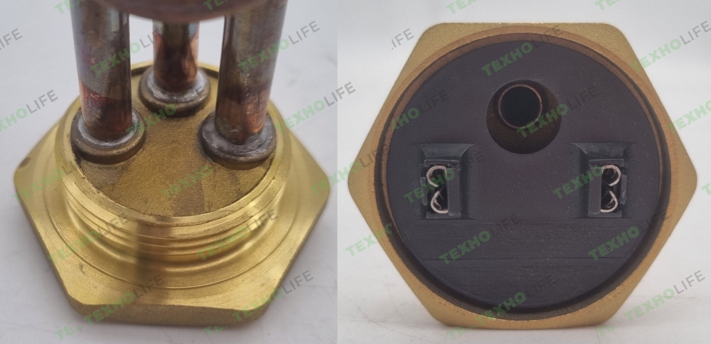 ТЭН водонагревателя, 2000W, резьба 42мм, RCT, Ariston, 182224, Китай