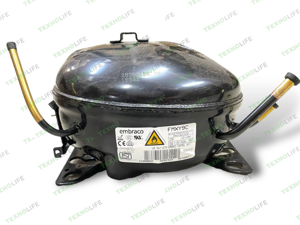 Компрессор для холодильника Bosch, Siemens Embraco FMXY9C, 230V, 43-134HZ, 00146078
