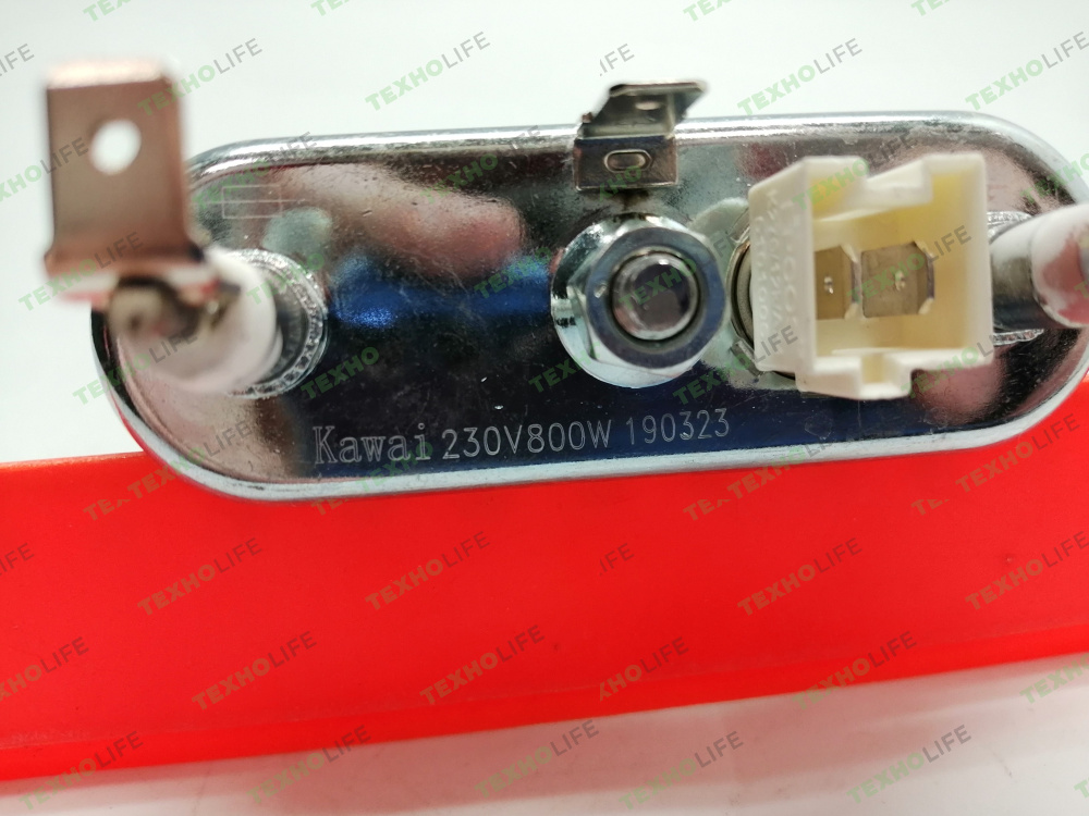 ТЭН стиральной машины, 800-850W, L-145мм, прямой с датчиком, подкова DC47-00006D, SU5102 Kawai