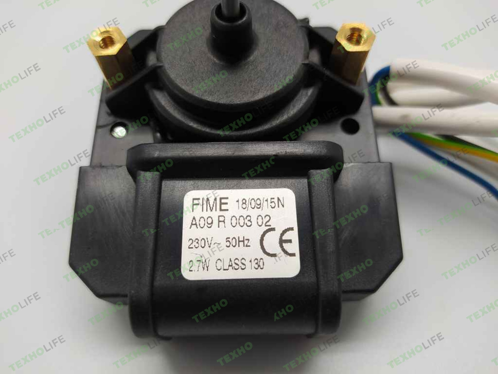 Вентилятор холодильника, Indesit, A09R00302, в сборе с крыльчаткой