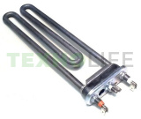 ТЭН стиральной машины, 1850W, (прям.с отв.L=235, R12, M185, С00385149, Thermowatt