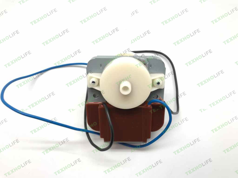 Вентилятор холодильника, Стинол, Indesit,  6028, шток 38 мм, Ø3.8мм, 220V/10W, Китай (Разборный)