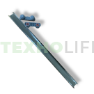 Направляющая (рельса)  корзины ПММ, Haier, 0120800624