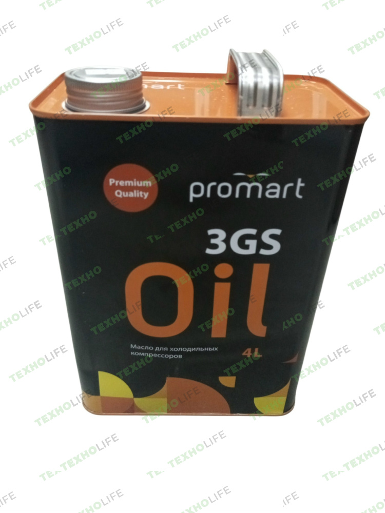 Масло Promart 3GS, 4л., минеральное для компрессоров, для R22