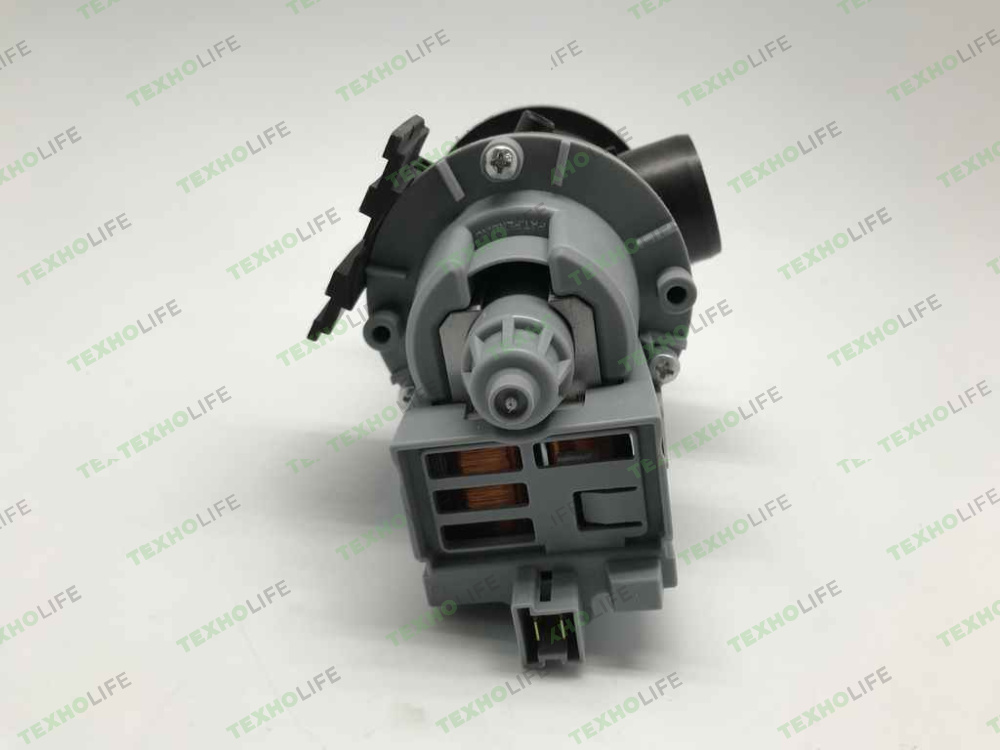 Насос стиральной машины, Askoll, 25W, на 3-ех винтах,фишка назад с улиткой Indesit Ariston C00302918