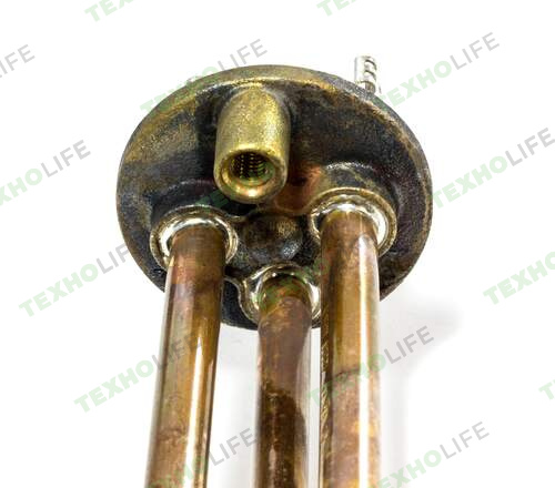 ТЭН водонагревателя, 1500W, фланец прижимной, RCA, 3401242, отверс под анод М6, RIC, WTH012UN