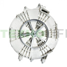 Бак стиральной машины, Indesit, C00109633, (в комплекте со шкивом без тэна)